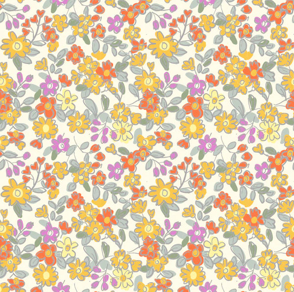 Sophia Dress - Autumn Blooming