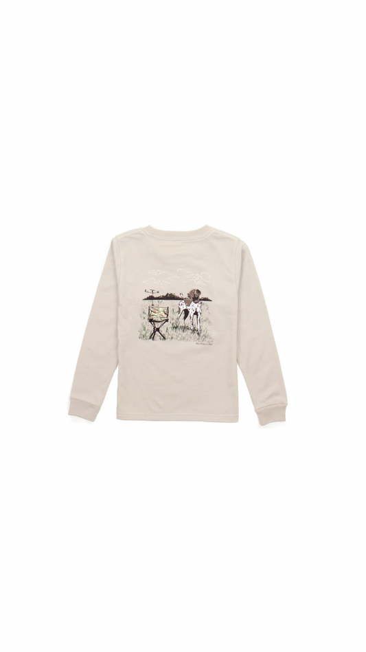 Boys Dove Hunt Long Sleeve Linen