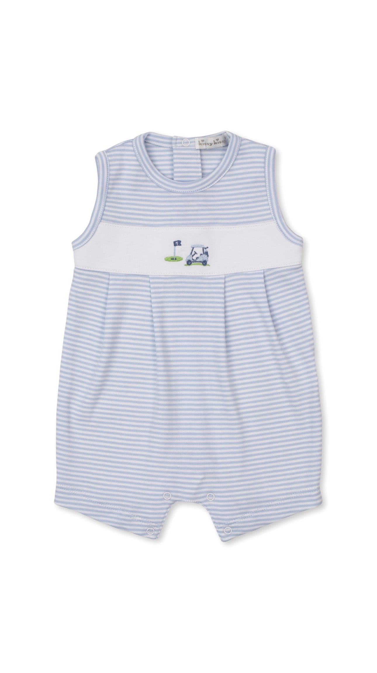 Golf Championship Sleeveless Playsuit STR Light Blue