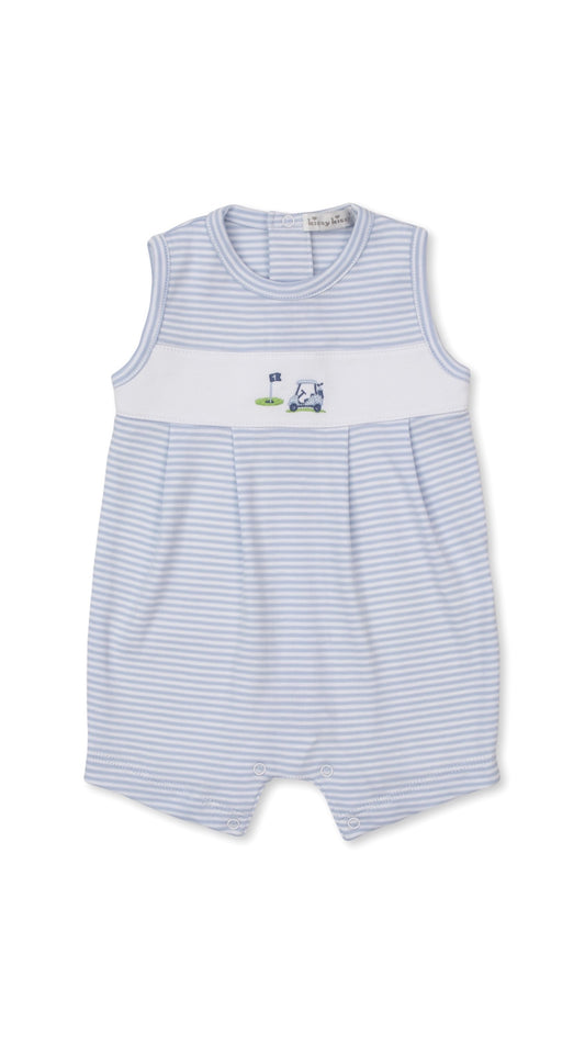 Golf Championship Sleeveless Playsuit STR Light Blue
