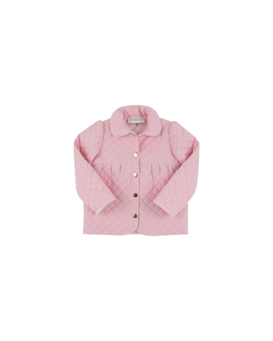 Carlyle Quilted Coat Palm Beach Pink/Hamptons Hot Pink Microdot