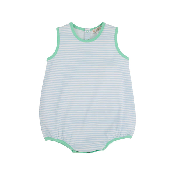 Patton Play Bubble Buckhead Blue Stripe with Grace Bay Green