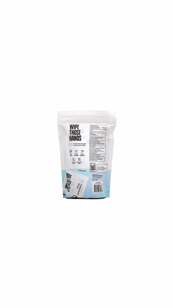 Mighty Good Wipe Those Hands Individual Wipes - 30 count