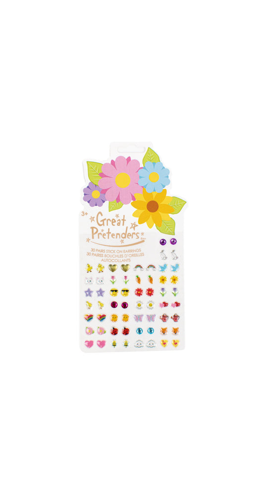 Spring Sticker Earrings, 30 pairs