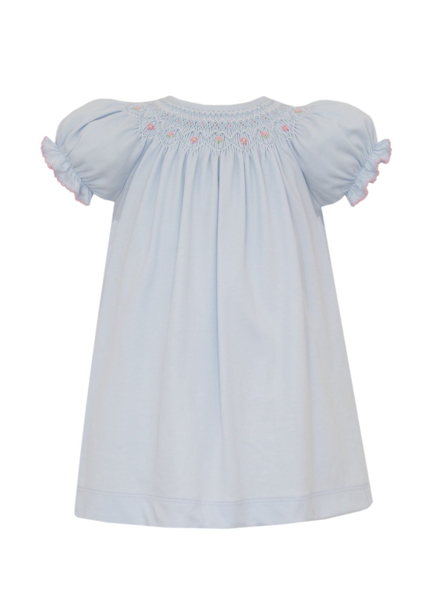 Camila Light Blue Knit Bishop