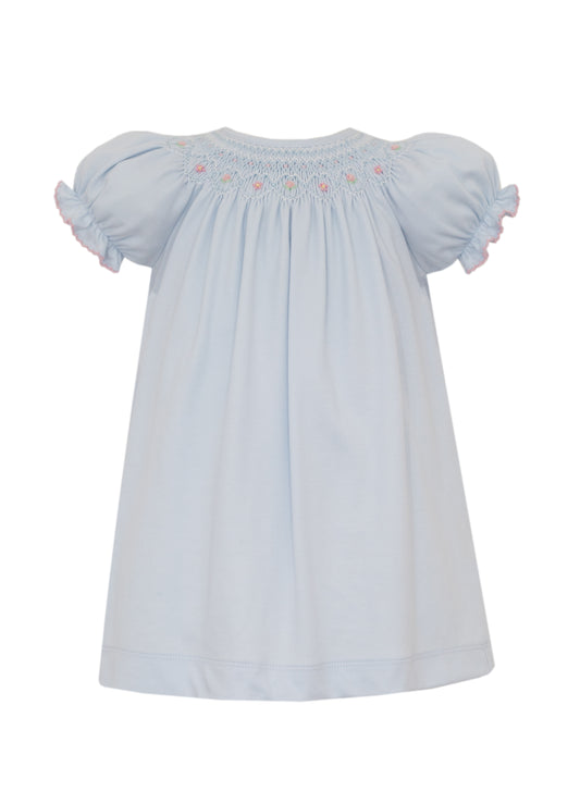 Camila Light Blue Knit Bishop