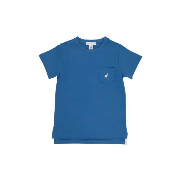 Carter Crewneck Boat Wood Blue/Multicolor