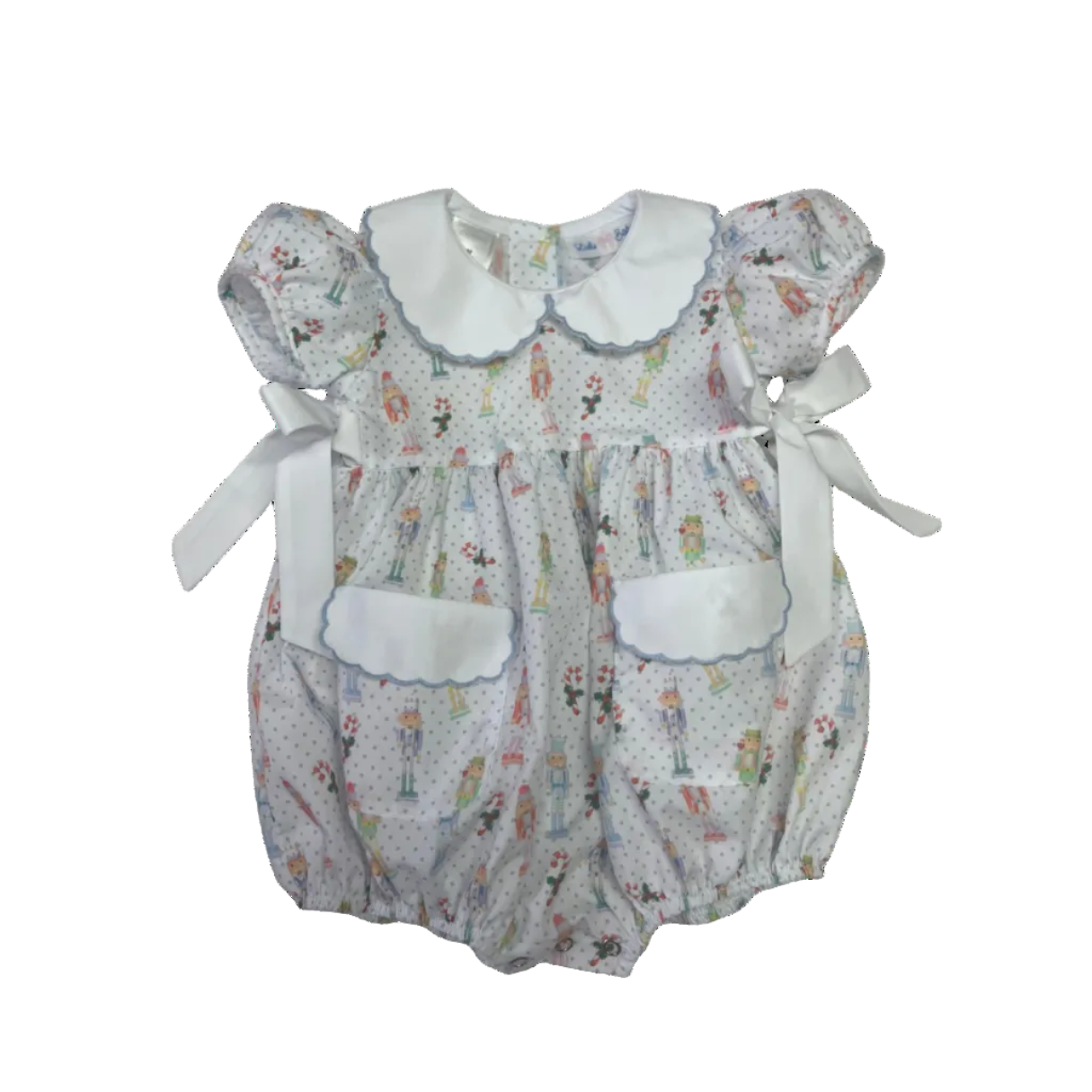 Ashie NutP Basic Waist Bubble w/ White Peter Pan Collar