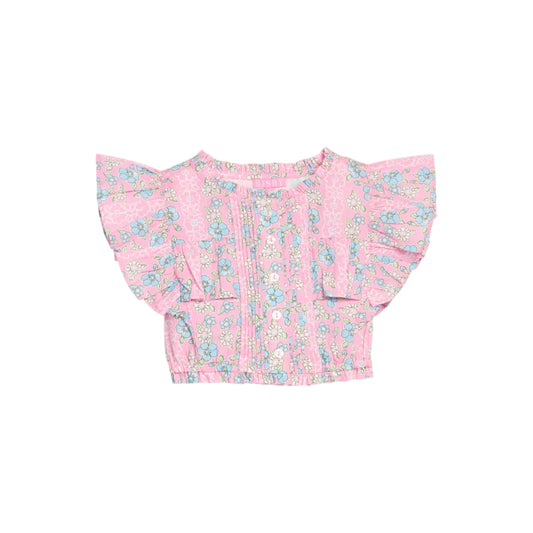 Annie Top- Spring Marguerite Floral