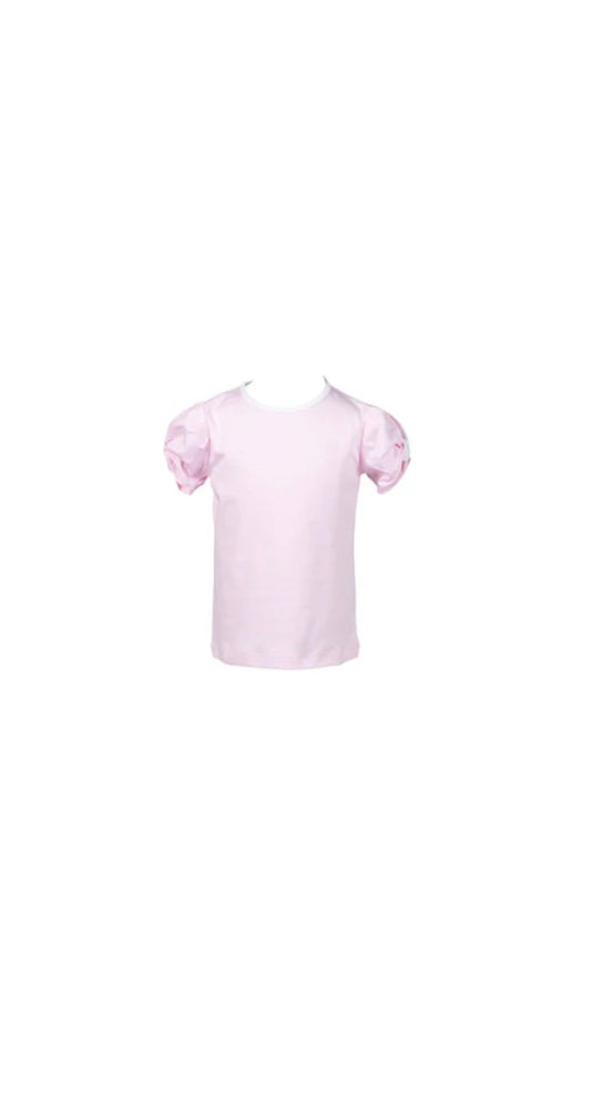 Pima Basic Twist Shirt Pink