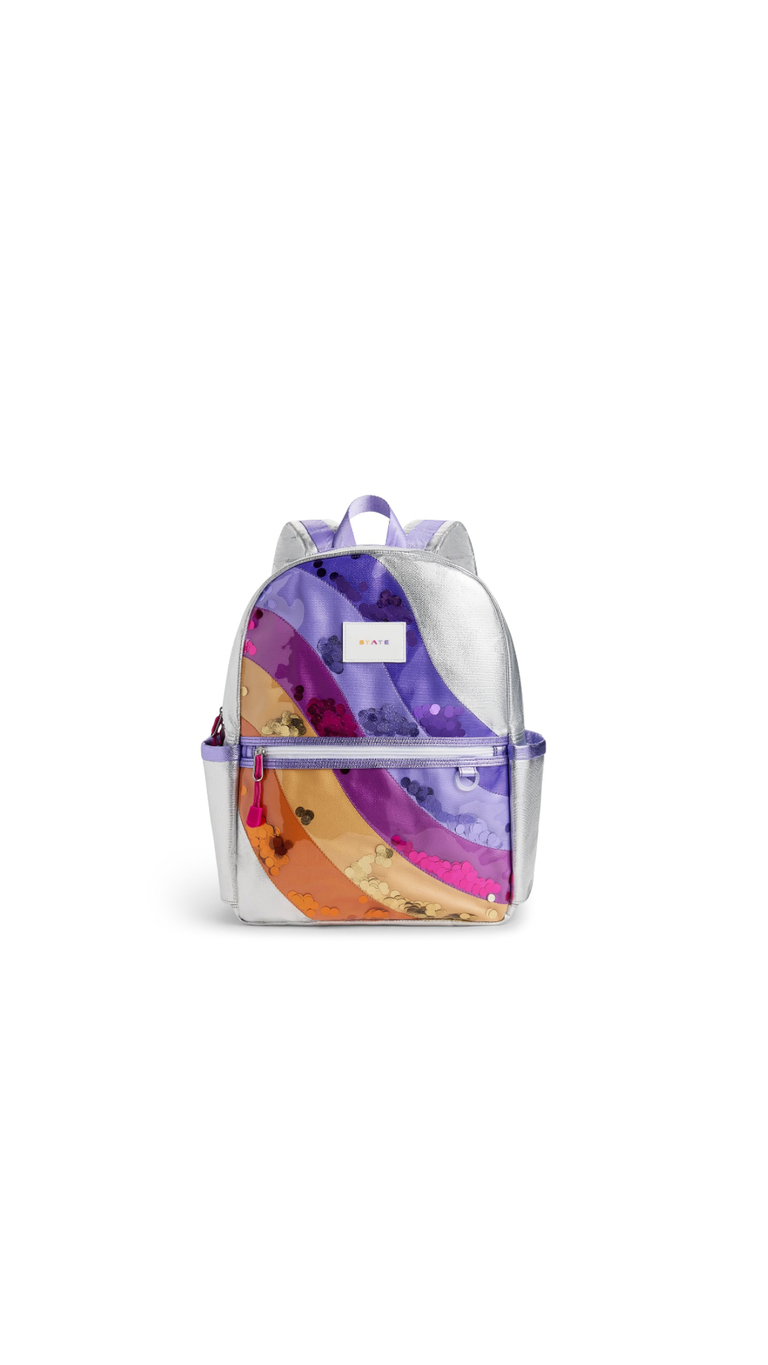 Kane Double Pocket Backpack Sequin Wave