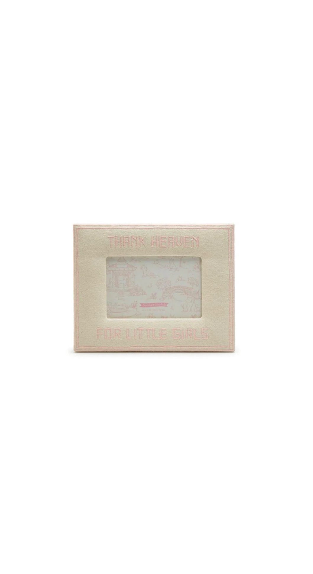 Thank Heaven 4x6 Photo Frame Girl Light Pink