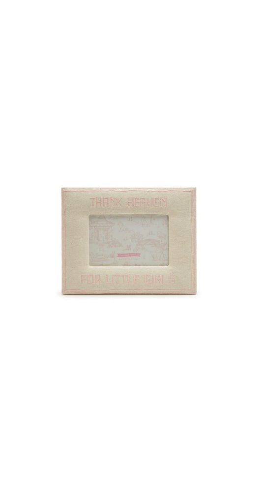Thank Heaven 4x6 Photo Frame Girl Light Pink