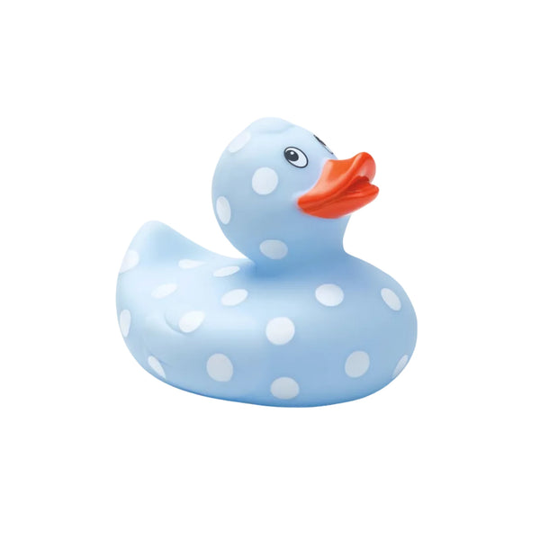 Blue Dot Rubber Duckie