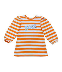 BOO! Pam's Play Dress Orange WS Knit