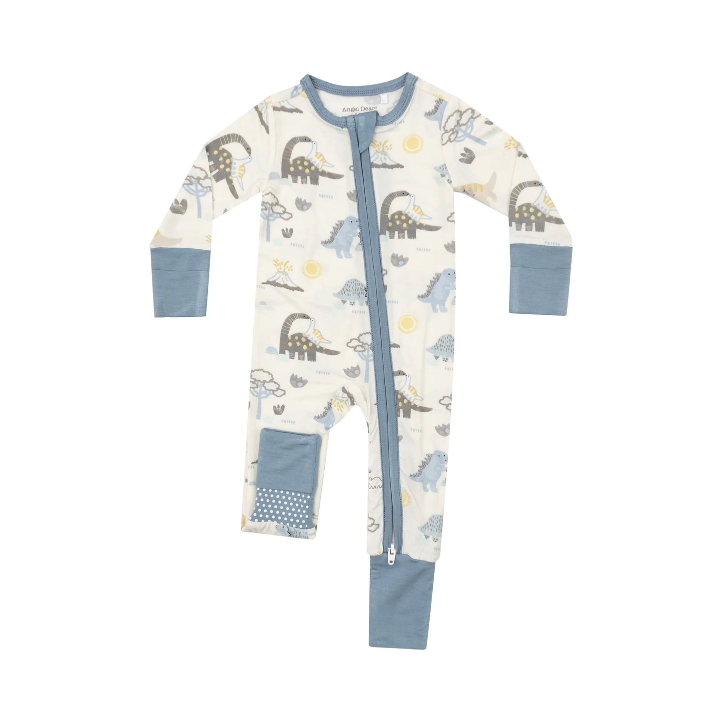 Baby Love Dino 2 Way Zipper Romper 