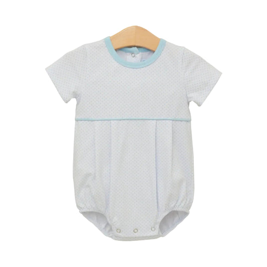 Bentley Bubble- Light Blue Bitty Dot