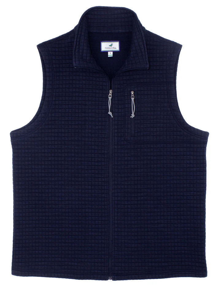 Boys Delta Vest Navy