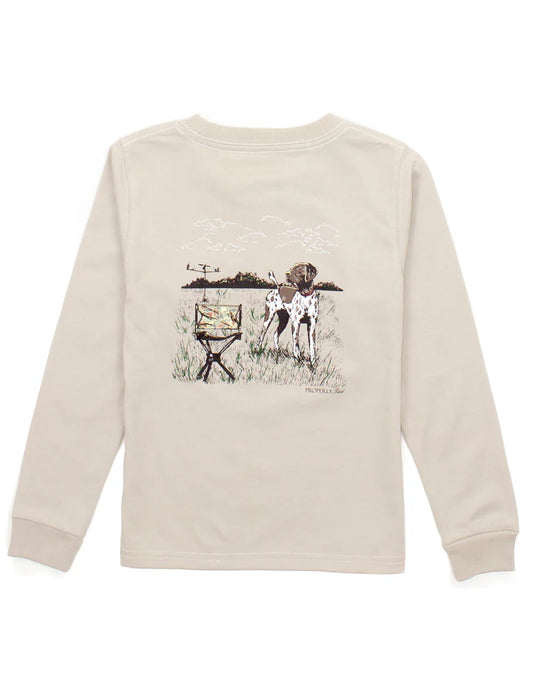 Boys Dove Hunt Long Sleeve Linen