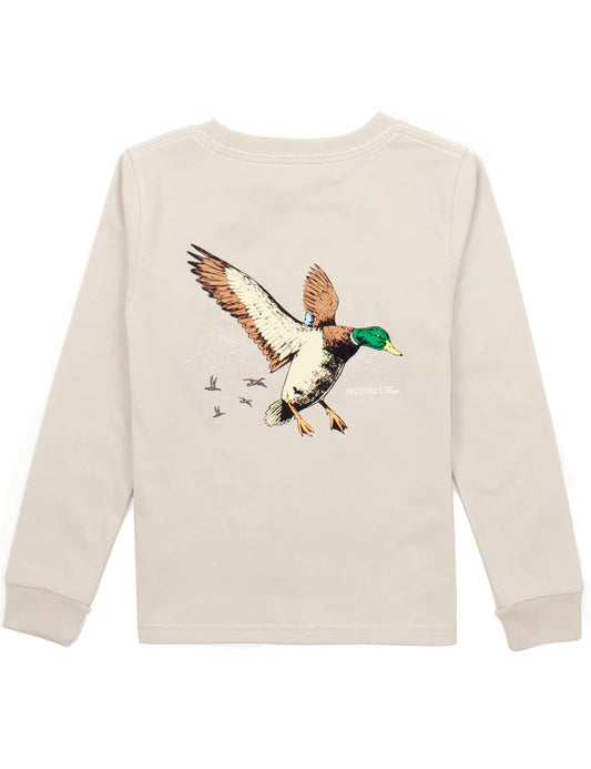 Boys Mallard Flight Long Sleeve Linen