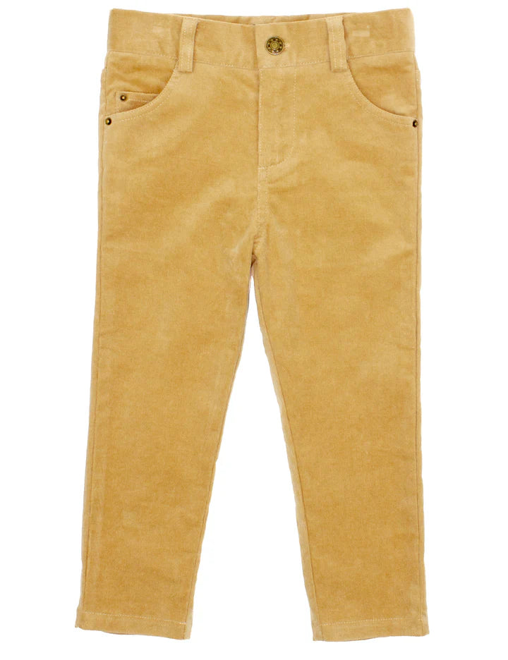 Boys Pinwale Cord Pant Camel