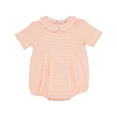 Bradford Bubble - Pima Seashore Sherbet Stripe/Worth Ave White