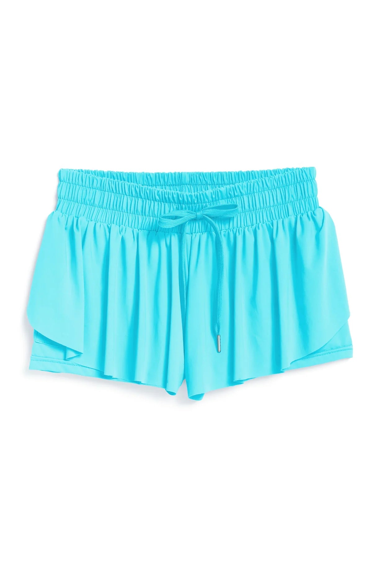 Butterfly Shorts: Aqua