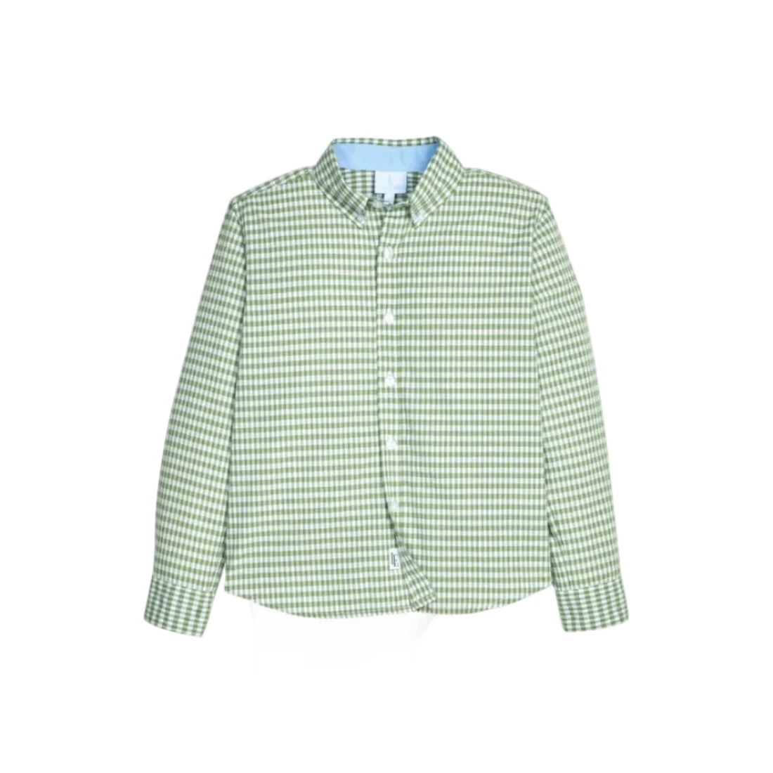 Button Down Shirt- Watercress Gingham