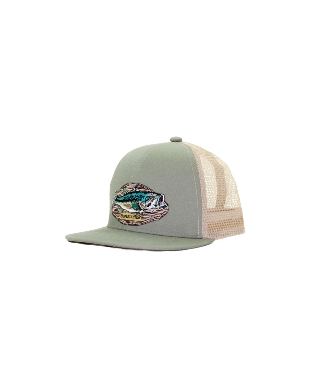 Boys Trucker Hat Bass Mount