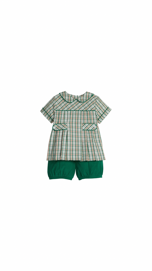 Bennett Short Set - Mistletoe Tartan