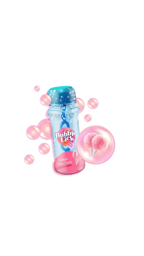 Bubblelick™ Cotton Candy Bubbles