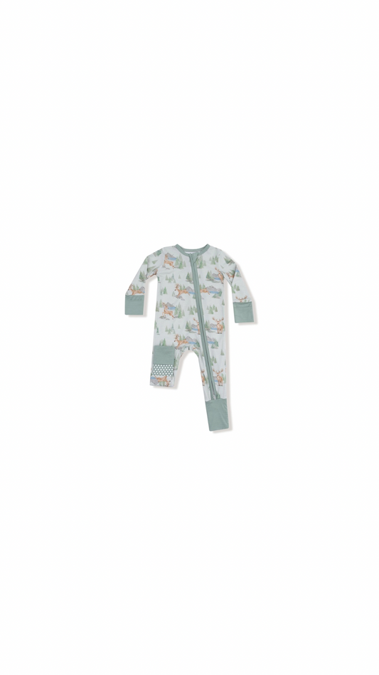 Buck Deer - 2 Way Zipper Romper