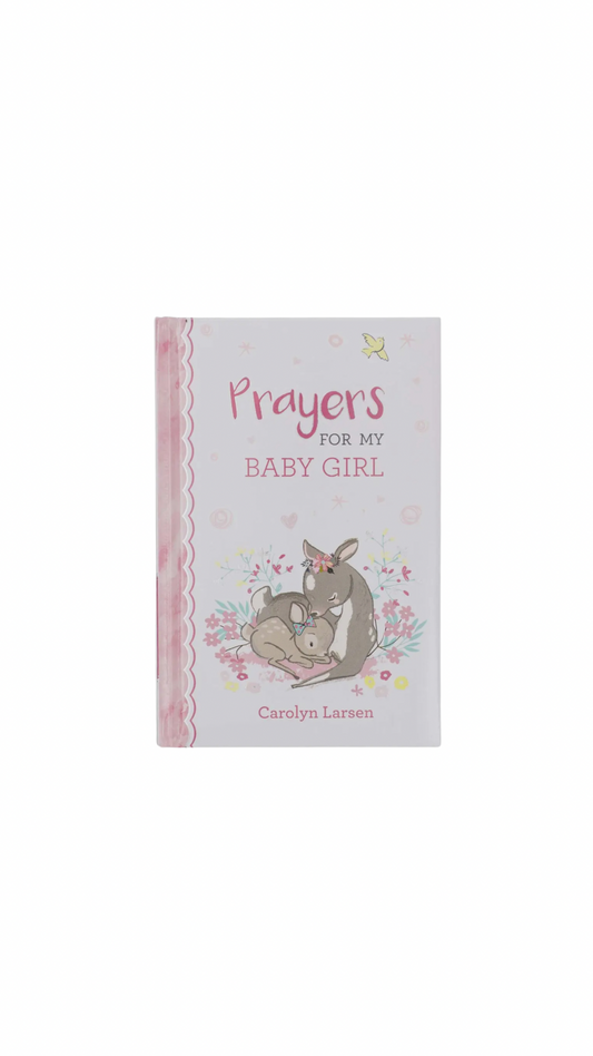 Kid Book Prayers For My Baby Girl Padded Hardcover