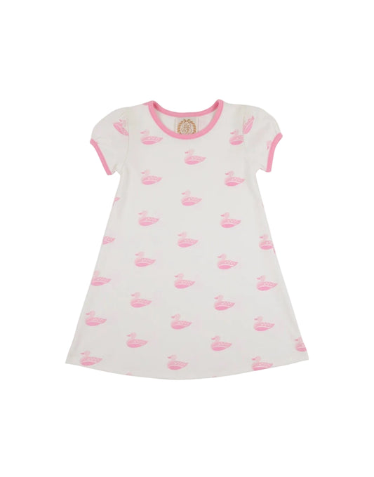 Penny's Play Dress Merrimack Quack Quacks (Palm Beach Pink)