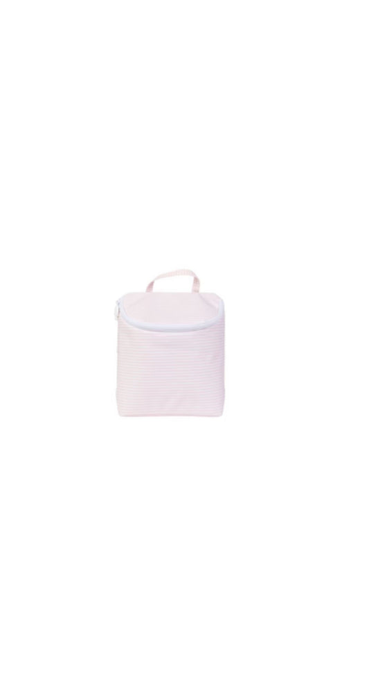 Bottle Bag Pink Stripe