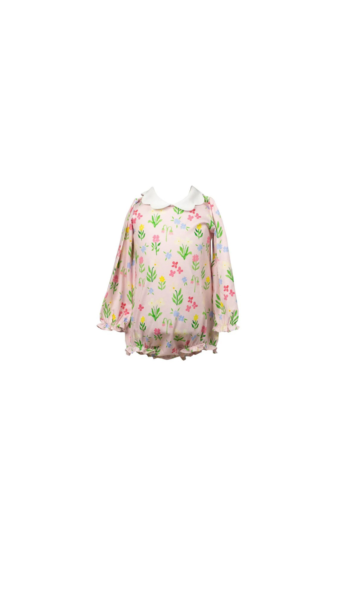 English Garden Long Sleeve Girl Bubble