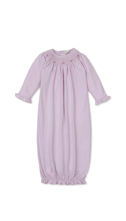 CLB Summer Bishop 26 Sack w/ Hand Smocking Pink