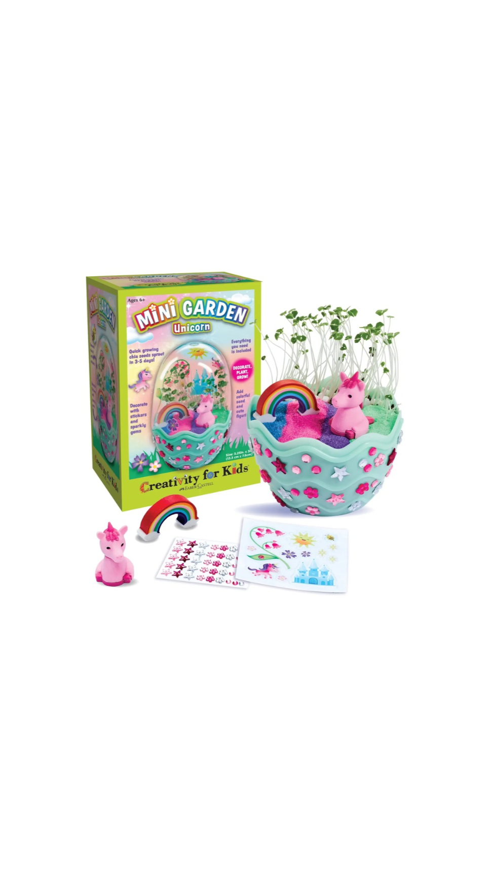Grow A Mini Garden – Unicorn - DIY Craft Kit For Kids