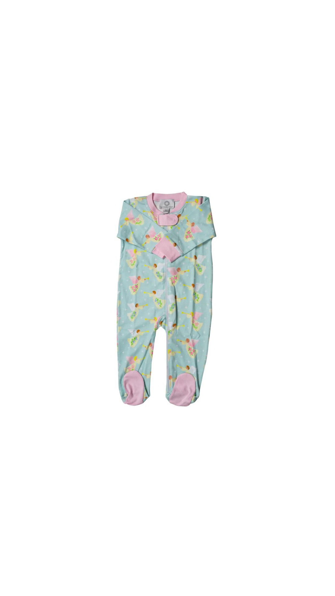 Heavenly Zipper Footed PJ's