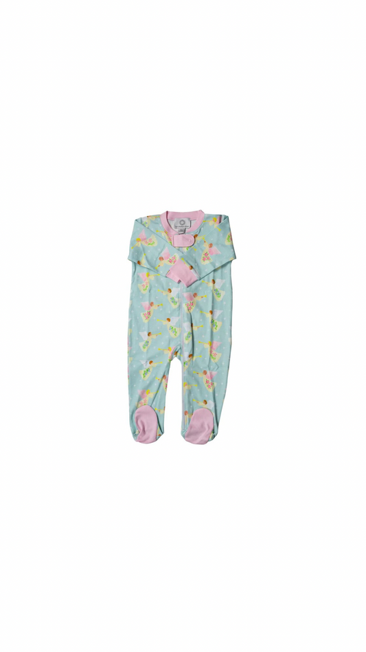 Heavenly Zipper Footed PJ's