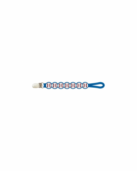 Baseball Silicone Pacy Strap