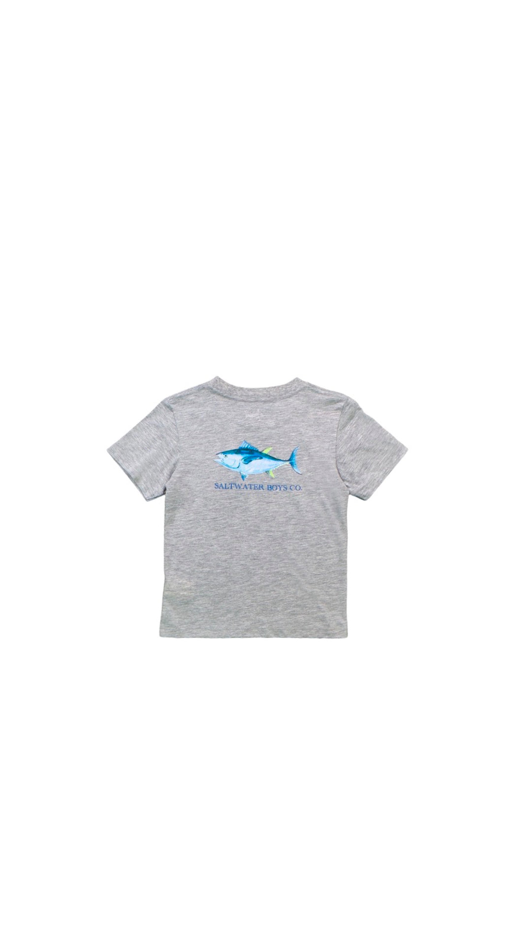 Tuna Short Sleeve Graphic Tee, Grey Heather