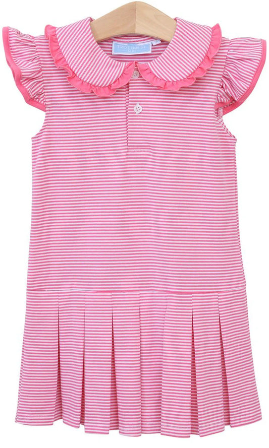 Camilla Dress- Pink Stripe