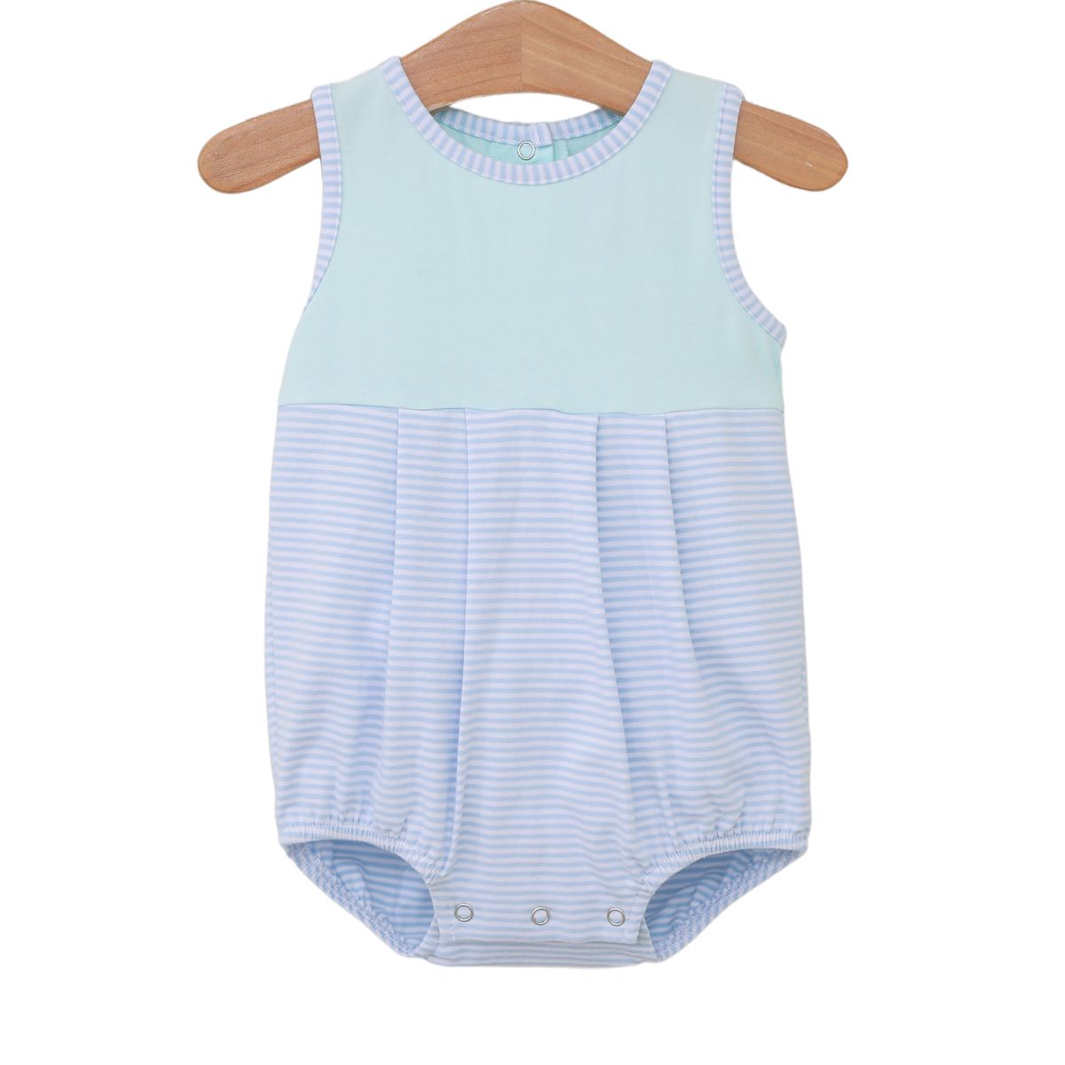 Charlie Bubble- Light Blue Stripe/Mint