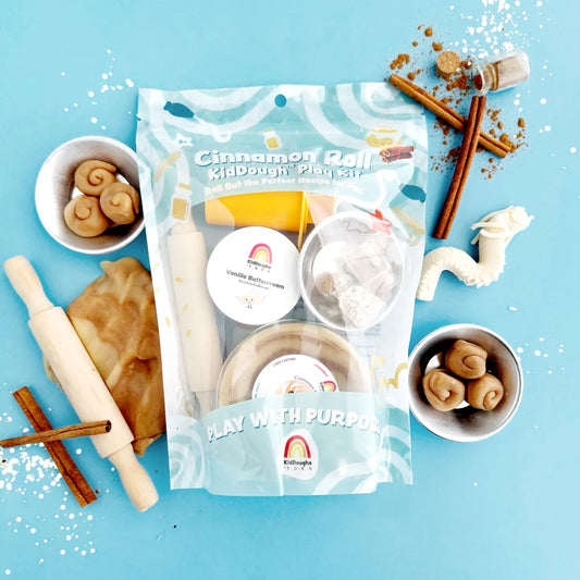 Cinnamon Roll Kiddough Play Kit