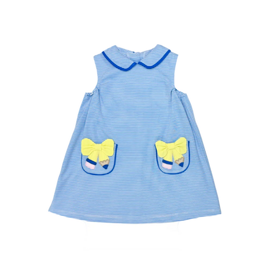 Pencil Sarah Jumper, Periwinkle Bitty Knit