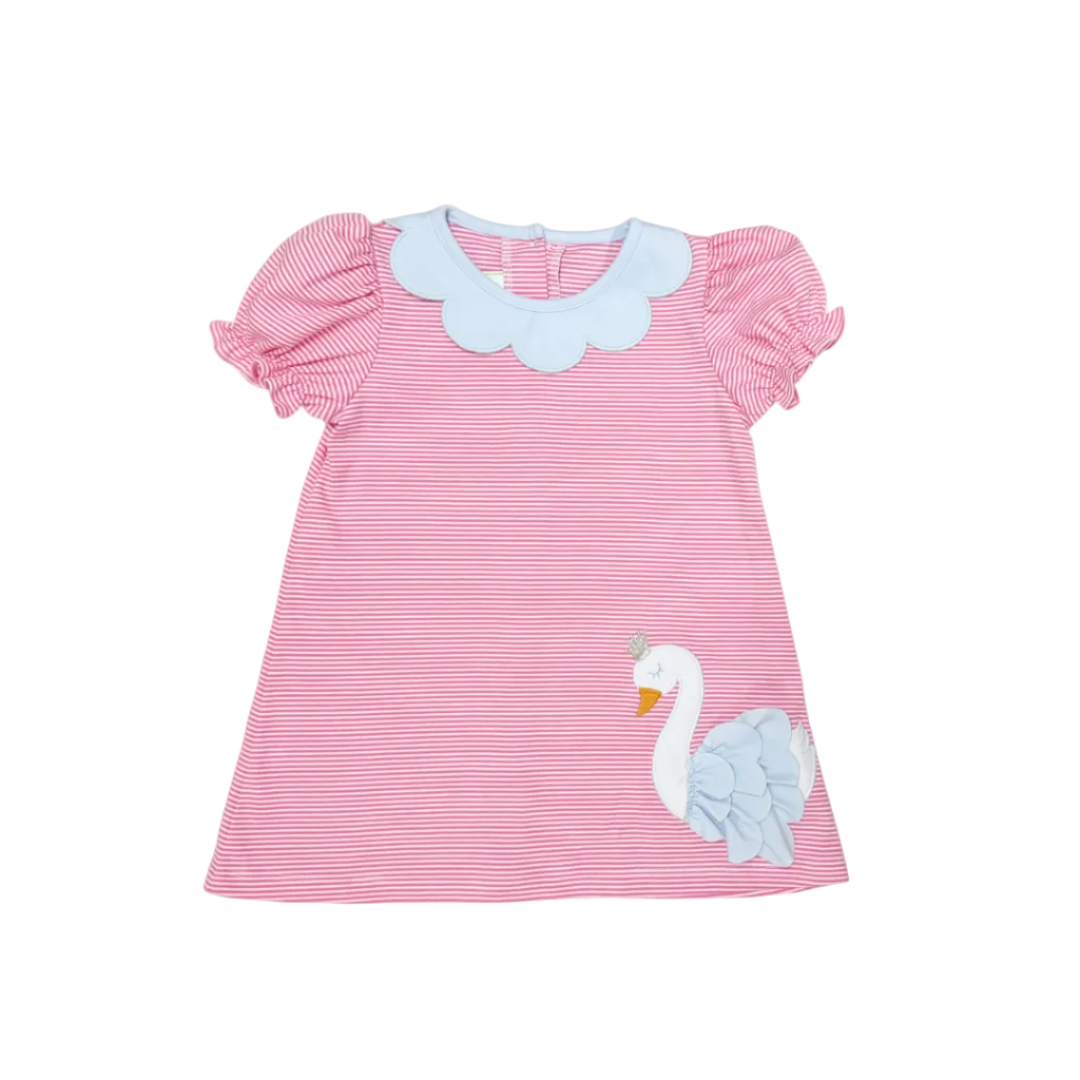 Swan Petal Collar Dress, Alpharetta Bitty Knit