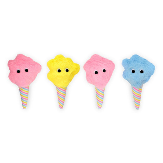 Cotton Candy Sweets Packaging Fleece Plush