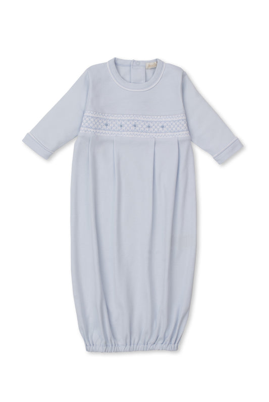 Light Blue Sack w/ Hand Smocking CLB Fall 25