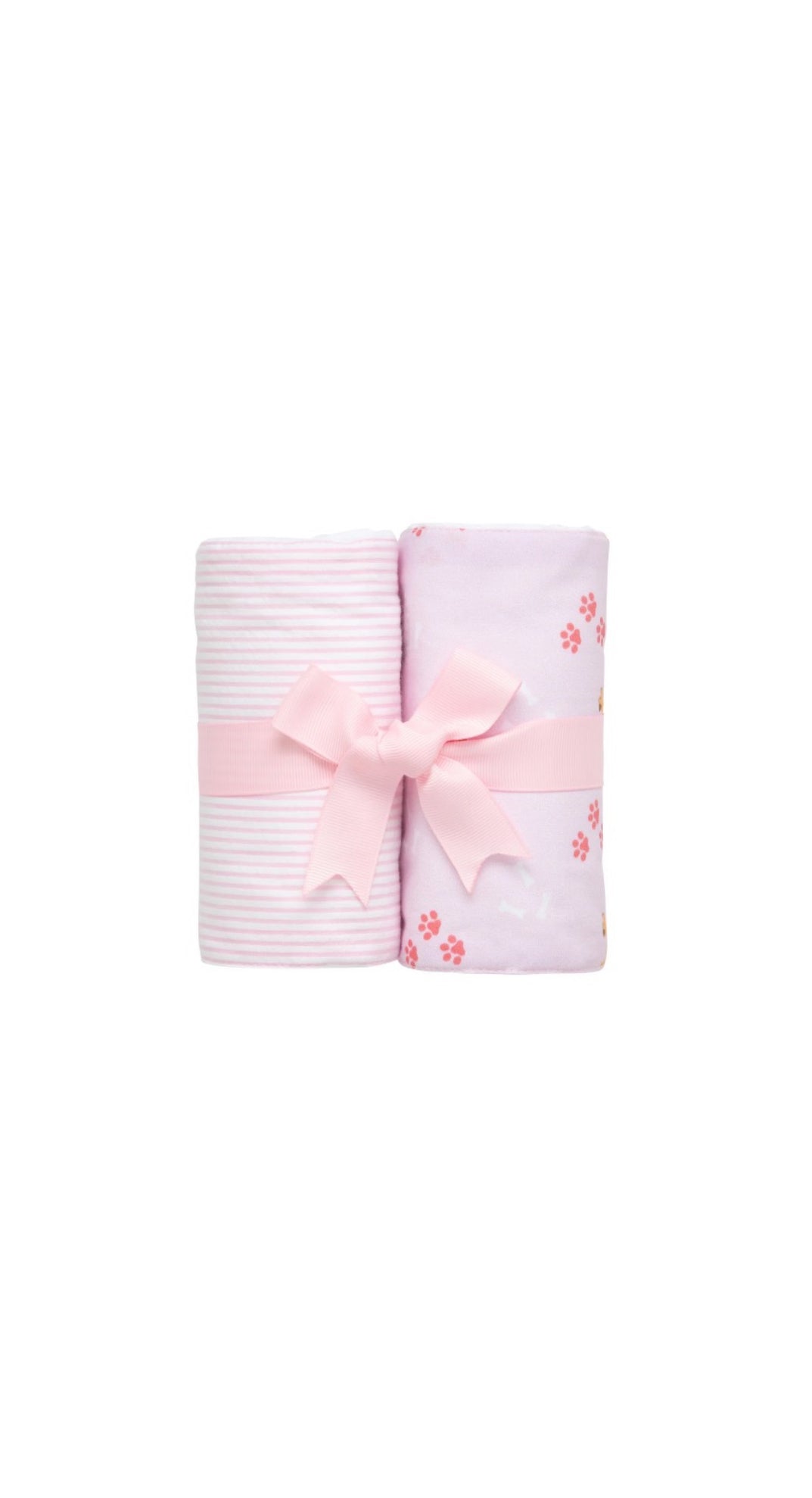 Puppy Set of Two Burps, Pink